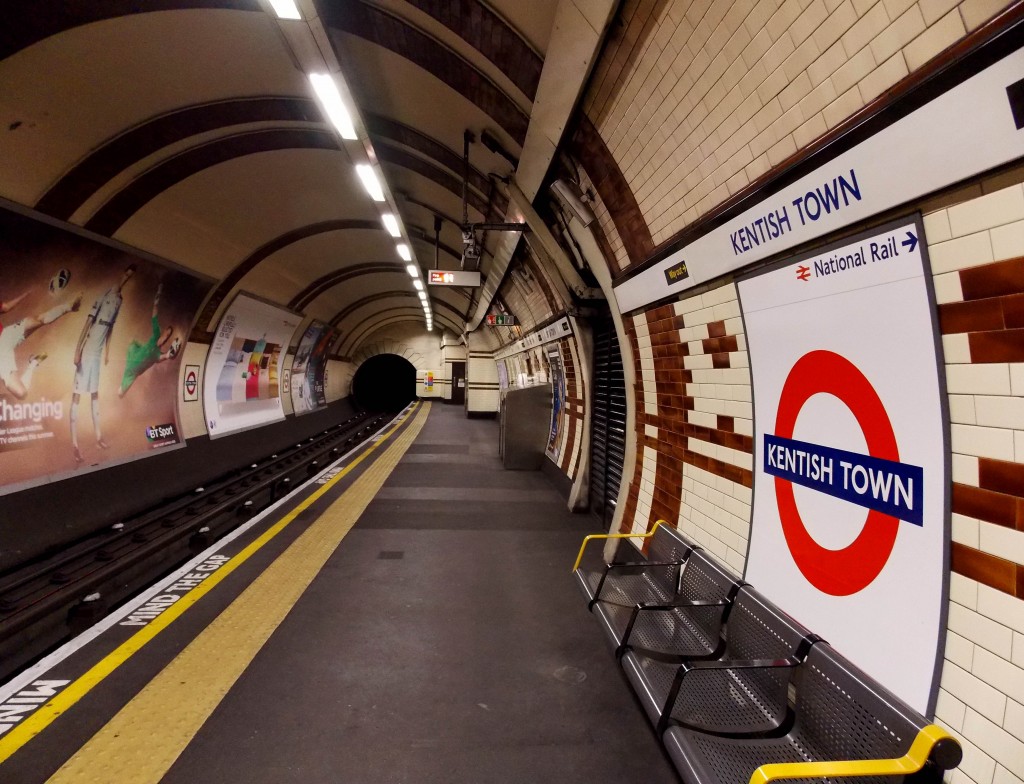 Kentish Town Tube by Nicky Jameson