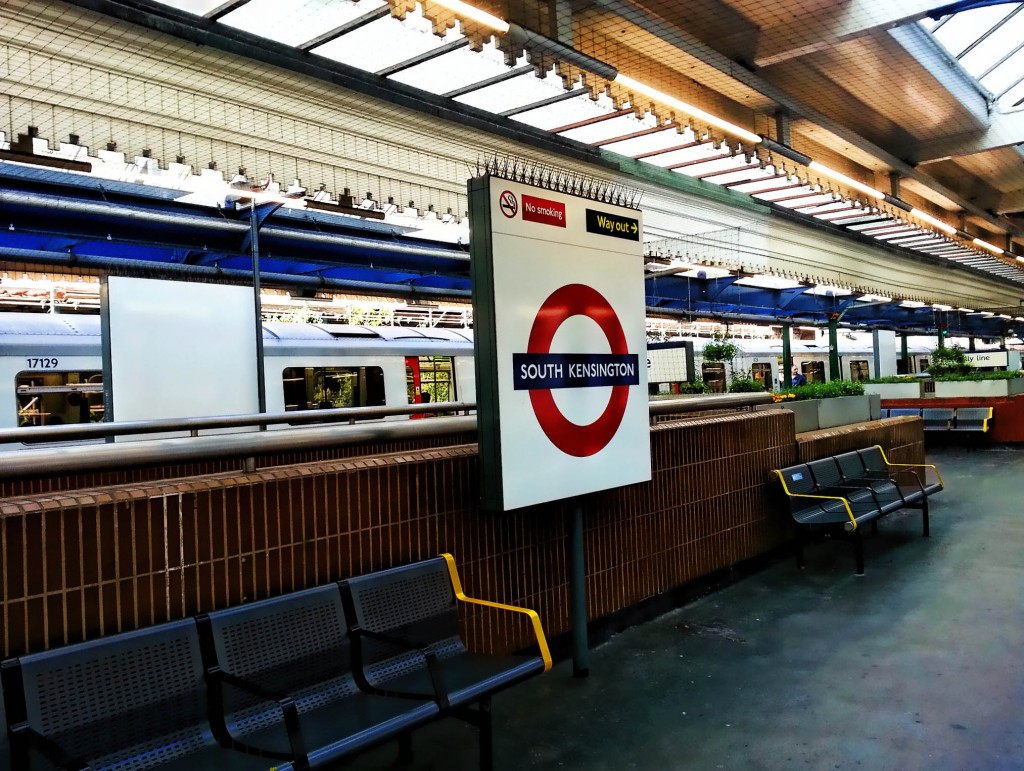 London South Kensington Tube, one of London's oldest statios