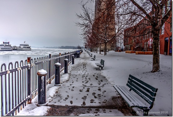 Winter Morning by Nicky Jameson, selected as one of 50  Finalists in My Toronto Photo Exhibit