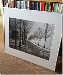 Path Through Fog Print by Nicky Jameson