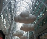 Alto Cumulus, an Art installation in Broodkfield Place. Fine art print by Nicky Jameson
